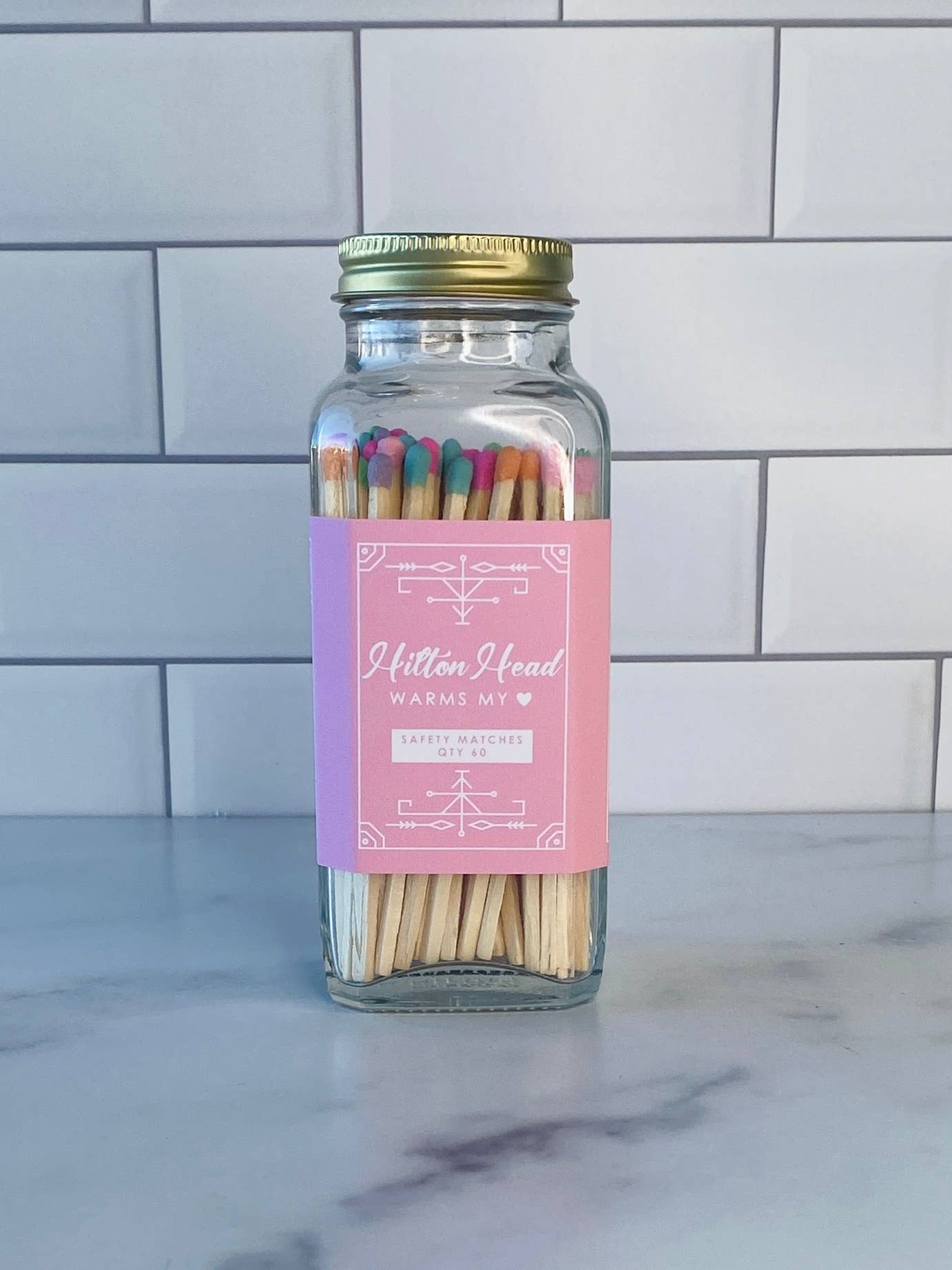 Rambling Caravan - Wholesale Matches - Hilton Head Safety Matches - Hilton Head Warms My Heart2