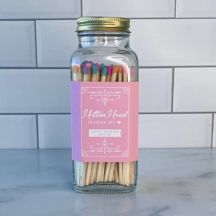 Rambling Caravan - Wholesale Matches - Hilton Head Safety Matches - Hilton Head Warms My Heart2