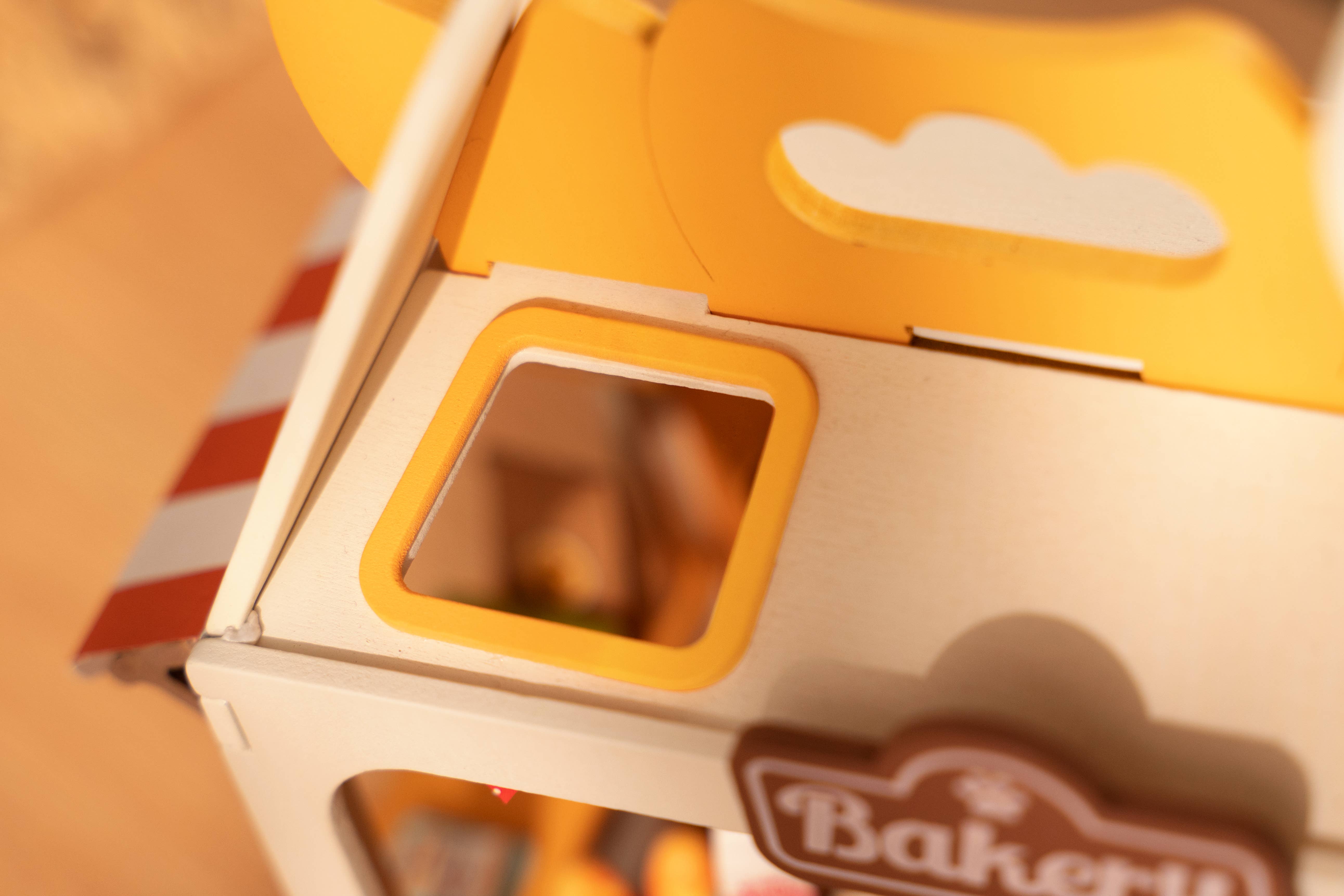 Robotime - Wholesale DIY Craft Kit - Kids - DS033 Teddy's Breadbox ROBOTIM Rolife DIY Miniature House9