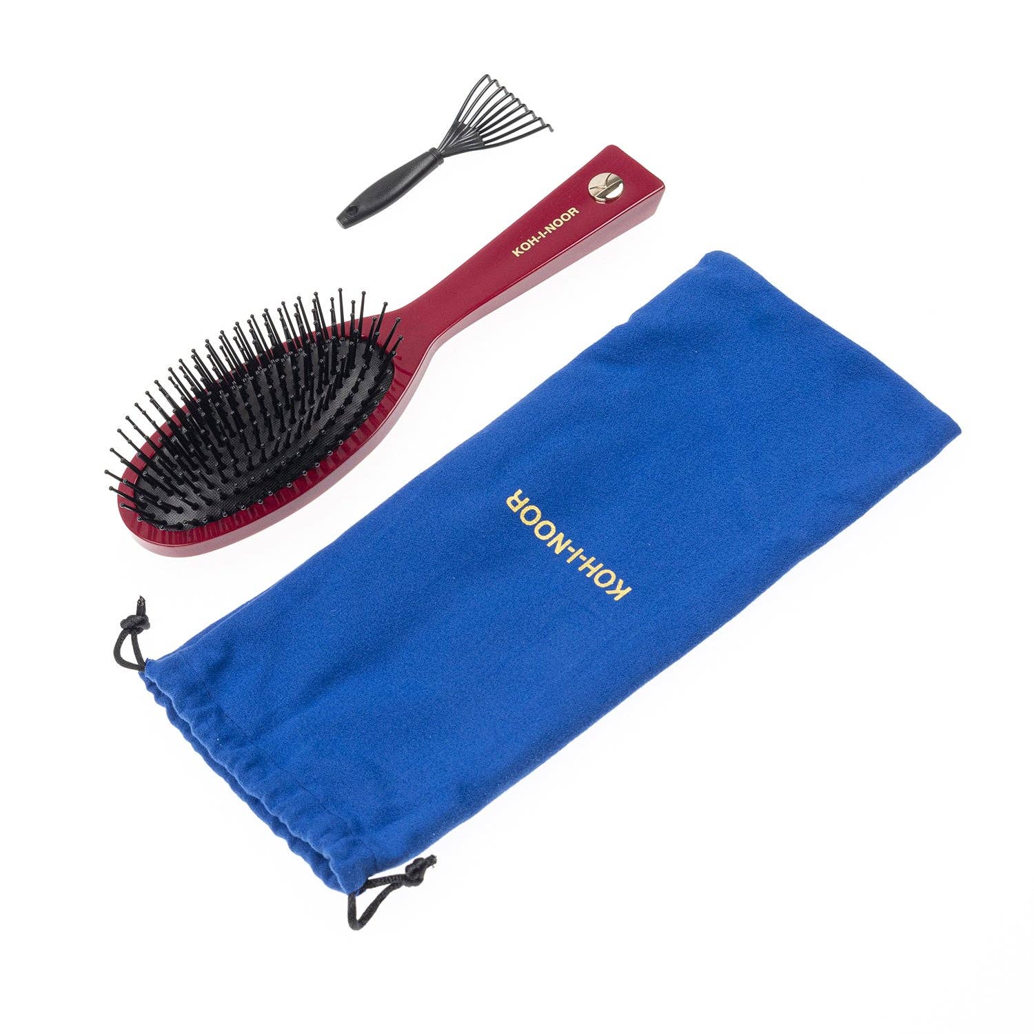 Koh-I-Noor - Wholesale Hair Brush/Comb - Pastel Synthetic Pin Brush - Biodegradable Acetate for Thick & Coarse Hair37