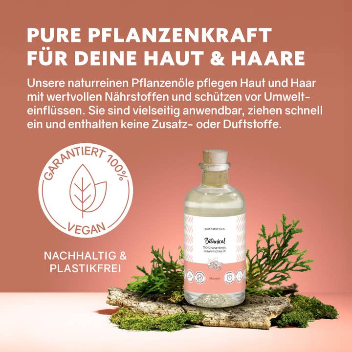 puremetics GmbH - Wholesale Bath/Body Oil - Botanical 'Almond'1