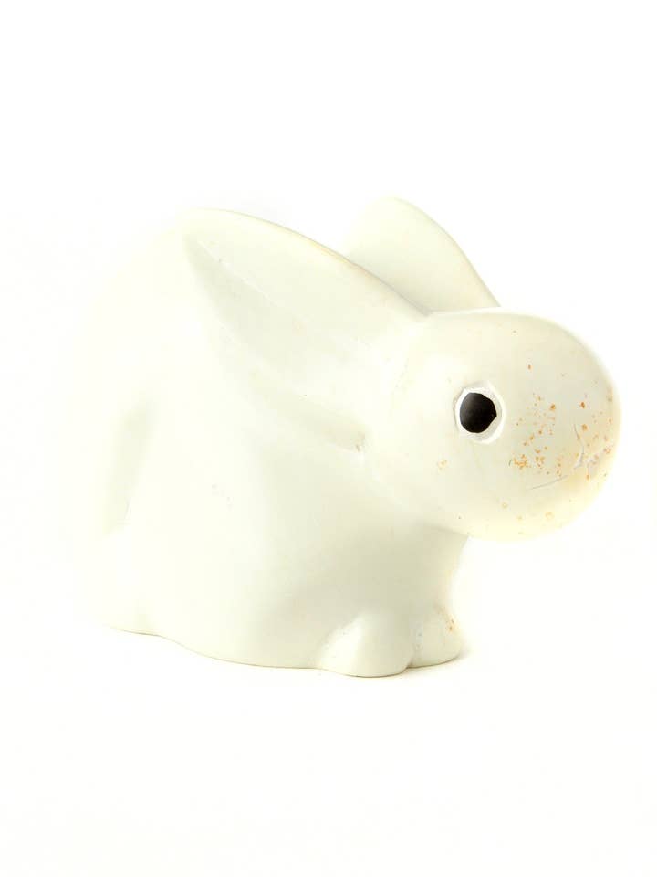Natural Soapstone Mamma Bunny Rabbit for wholesale by Swahili | AFRICAN MODERN