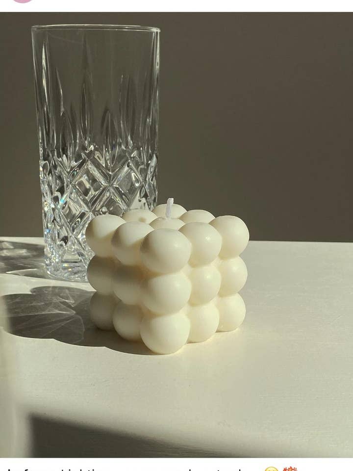 Bubble Candle for wholesale by Humans For Animals