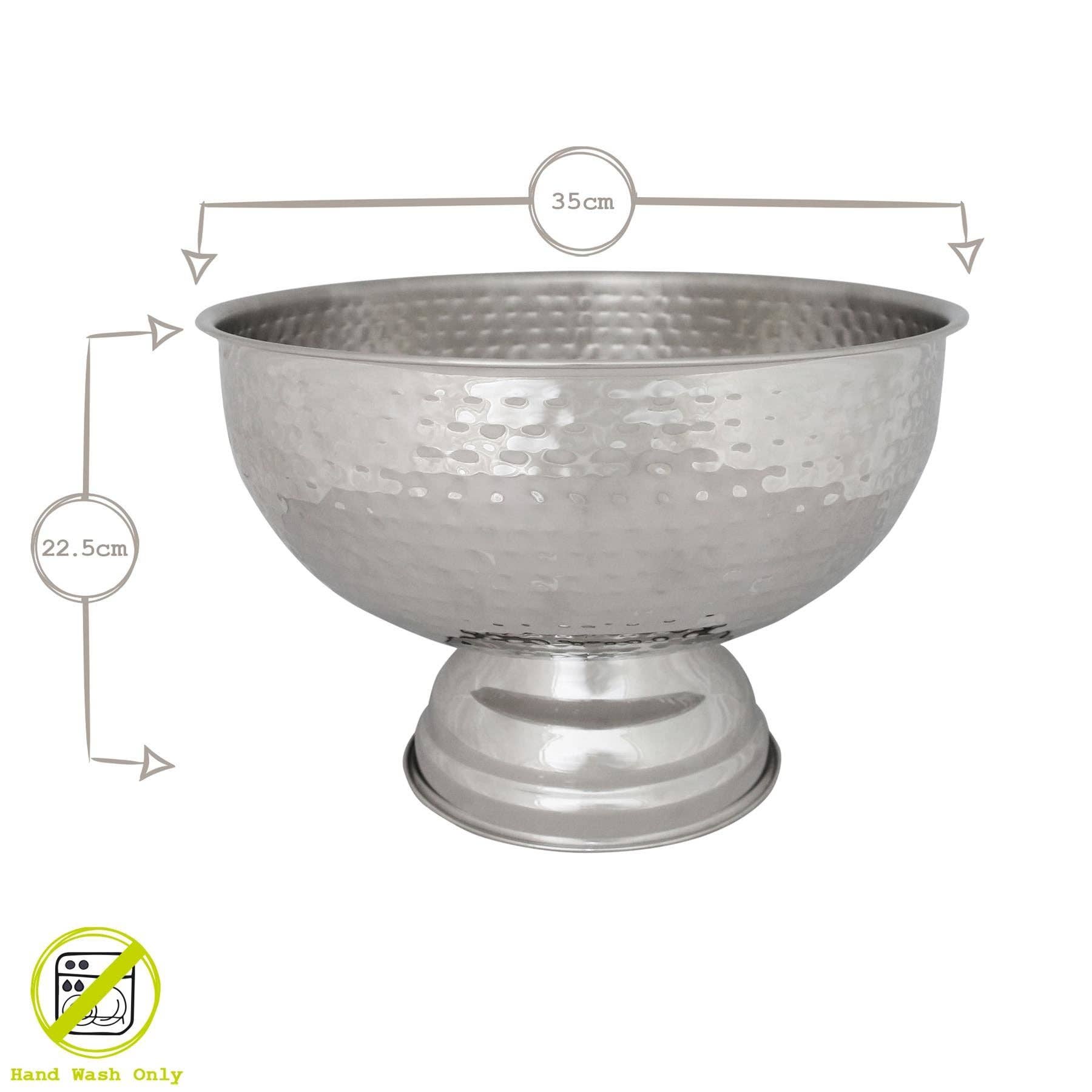 Rinkit Ltd – Balde de gelo por atacado – Balde de gelo para champanhe em aço inoxidável – 35 cm12