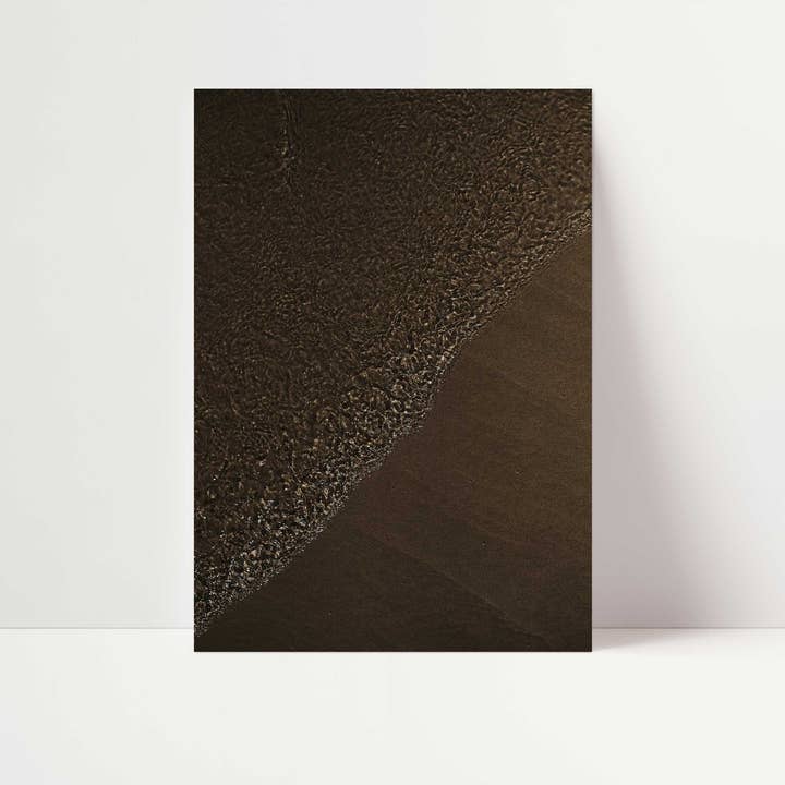 D'LUXE PRINTS - Wholesale Art Print - Bronze Sands II – Coastal Texture Print6