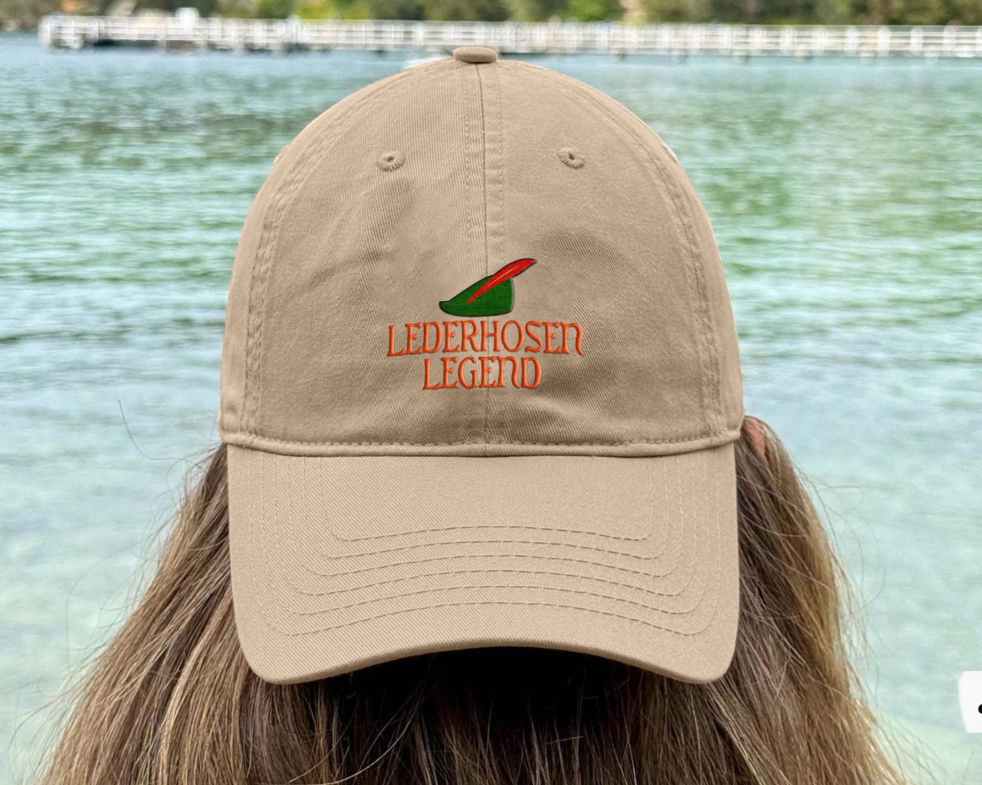 Vivtrek - Wholesale Trucker Hat - Women's - Lederhosen Legend Trucker Hat Funny Oktoberfest Snapback6