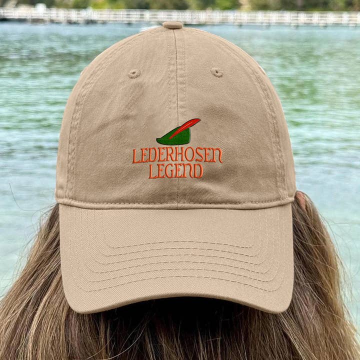 Vivtrek - Wholesale Trucker Hat - Women's - Lederhosen Legend Trucker Hat Funny Oktoberfest Snapback6