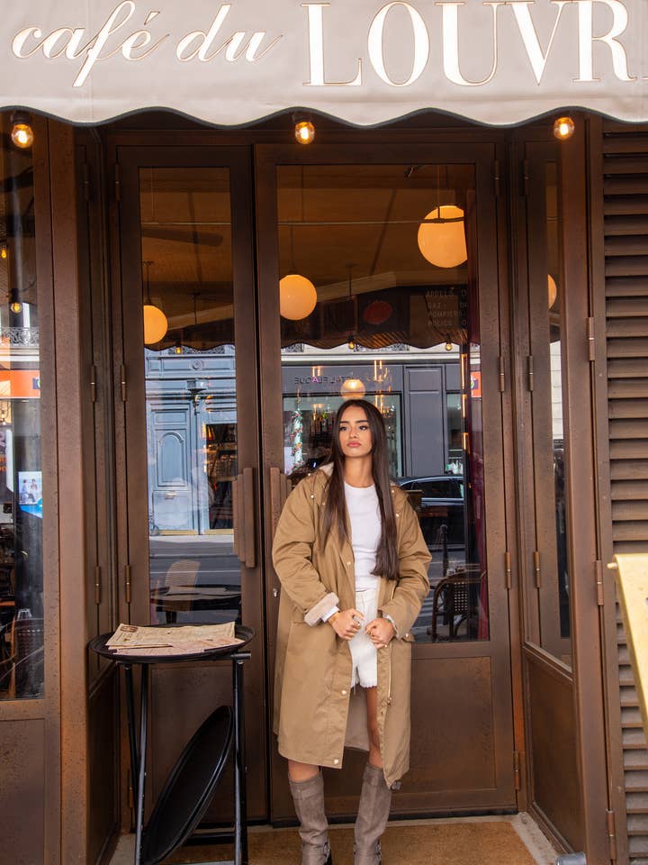 KZELL PARIS - Wholesale Parka - Women's - HOODED PARKA WITH FAUX FUR LINING9