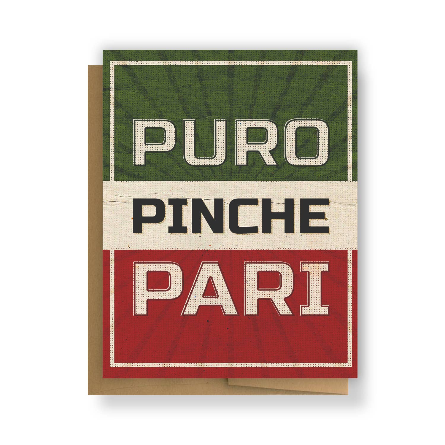 Erica Alfaro Designs - Venta al por mayor Tarjetas de cumpleaños - Tarjeta de Felicitación Puro Pinche