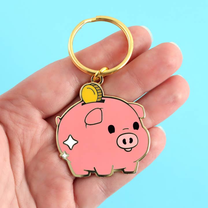 LuxCups Creative - Wholesale Keychain - Unisex - Piggy Bank Keychain4