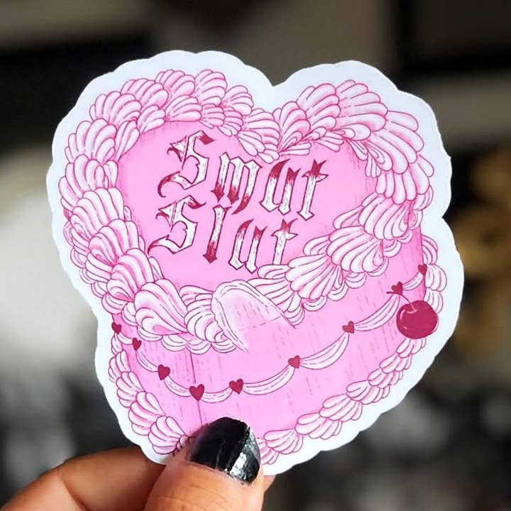 Smut Sl*t Book Lover | Die-Cut Sticker for wholesale by Raicodoll