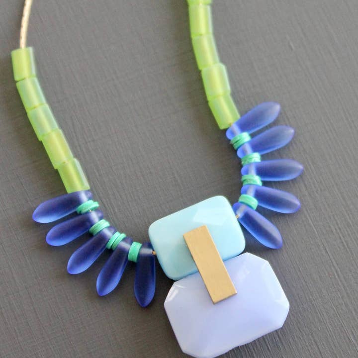 David Aubrey Jewelry - Wholesale Pendant/Charm Necklace - KYL617 vintage glass necklace