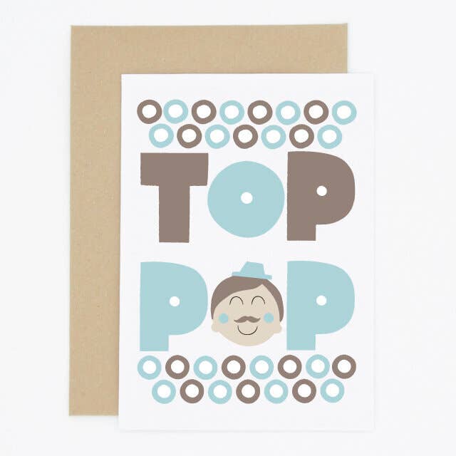 Tarjeta del Día del Padre Top Pop para venta al por mayor de Madame Annie et Fils