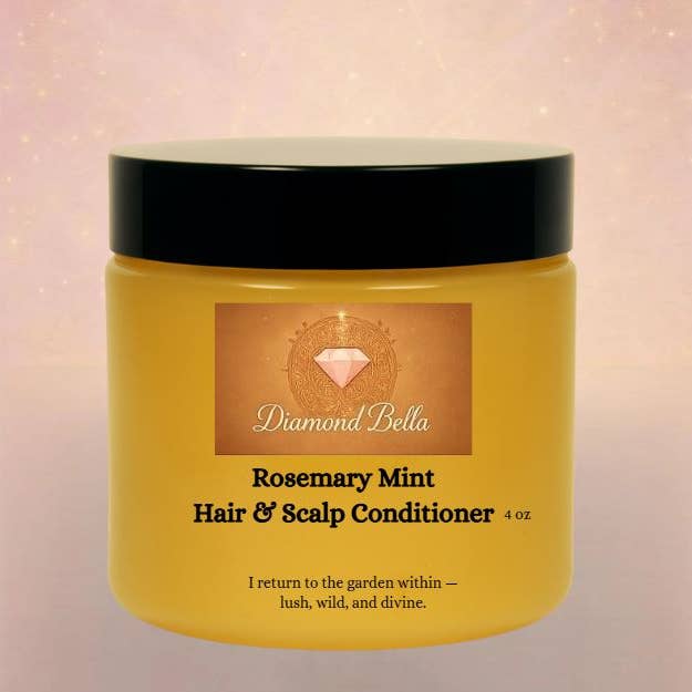 Rosmarin & Mint Hår- och hårbotten balsam 4 oz för wholesale av Diamond Bella