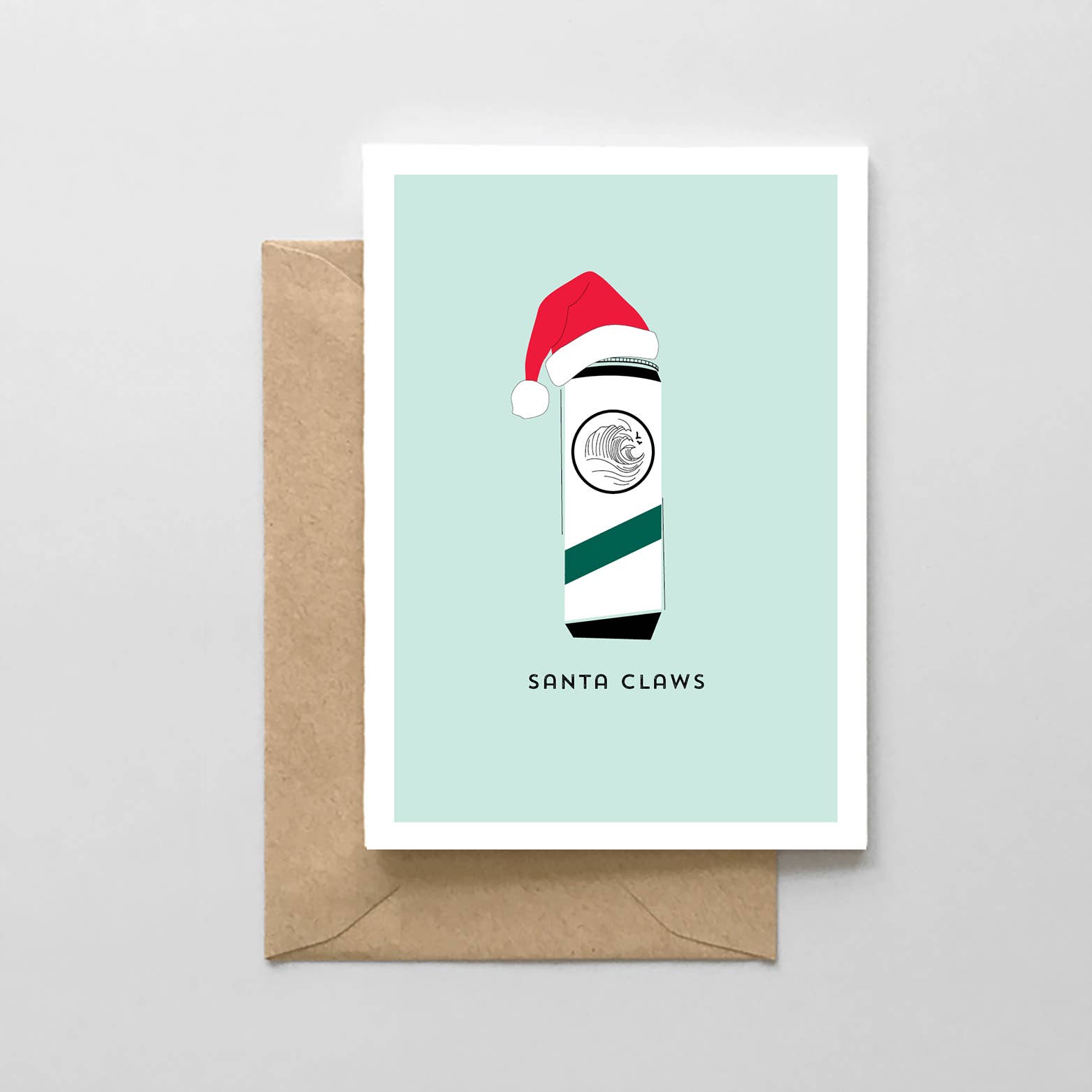 Spaghetti & Meatballs - Wholesale Christmas Card - Santa Claws