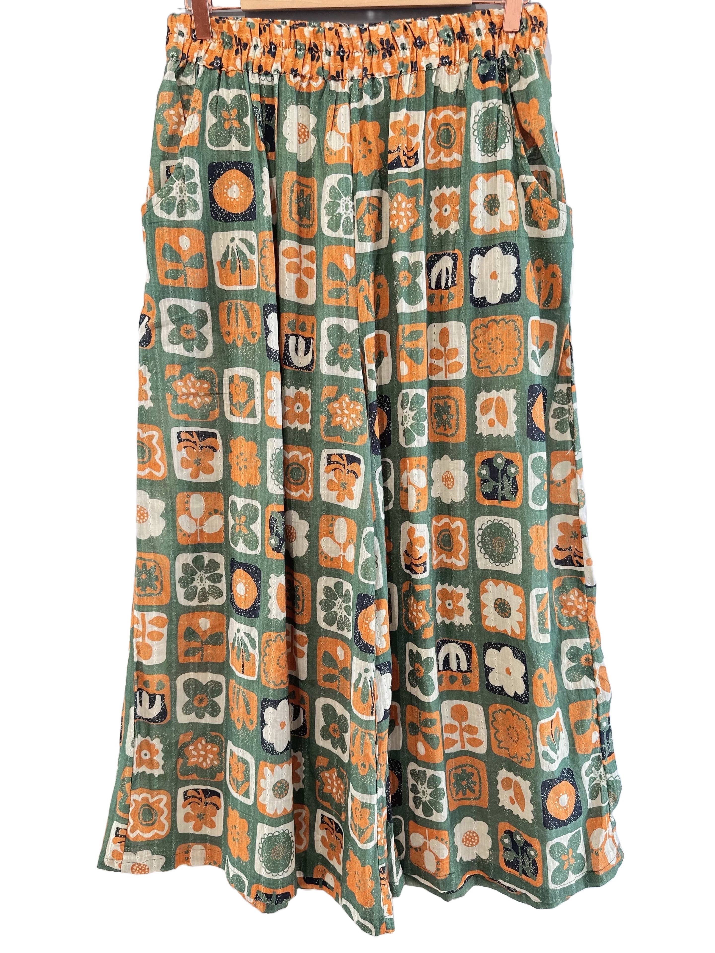 Orice - Wholesale Pants - Women's - Straight pants with dobby cotton pocket - Orice5