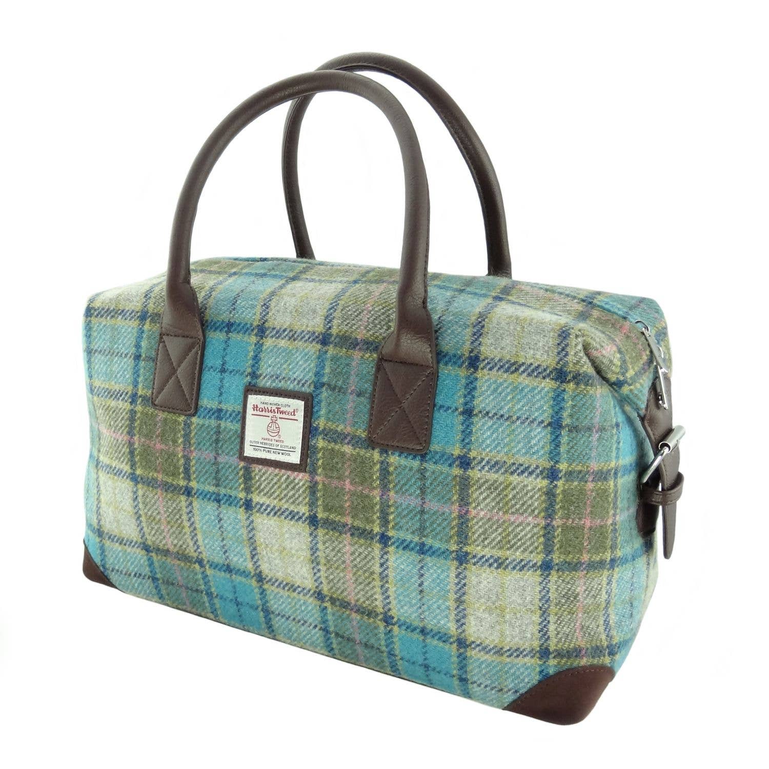 Dublin Gift Company - Vente Sac de voyage – unisexe - Sac de voyage tartan Harris Tweed écossais4