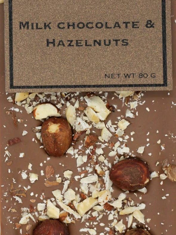 Milk Chocolate & Hazelnut 80g for wholesale by FRUNEY