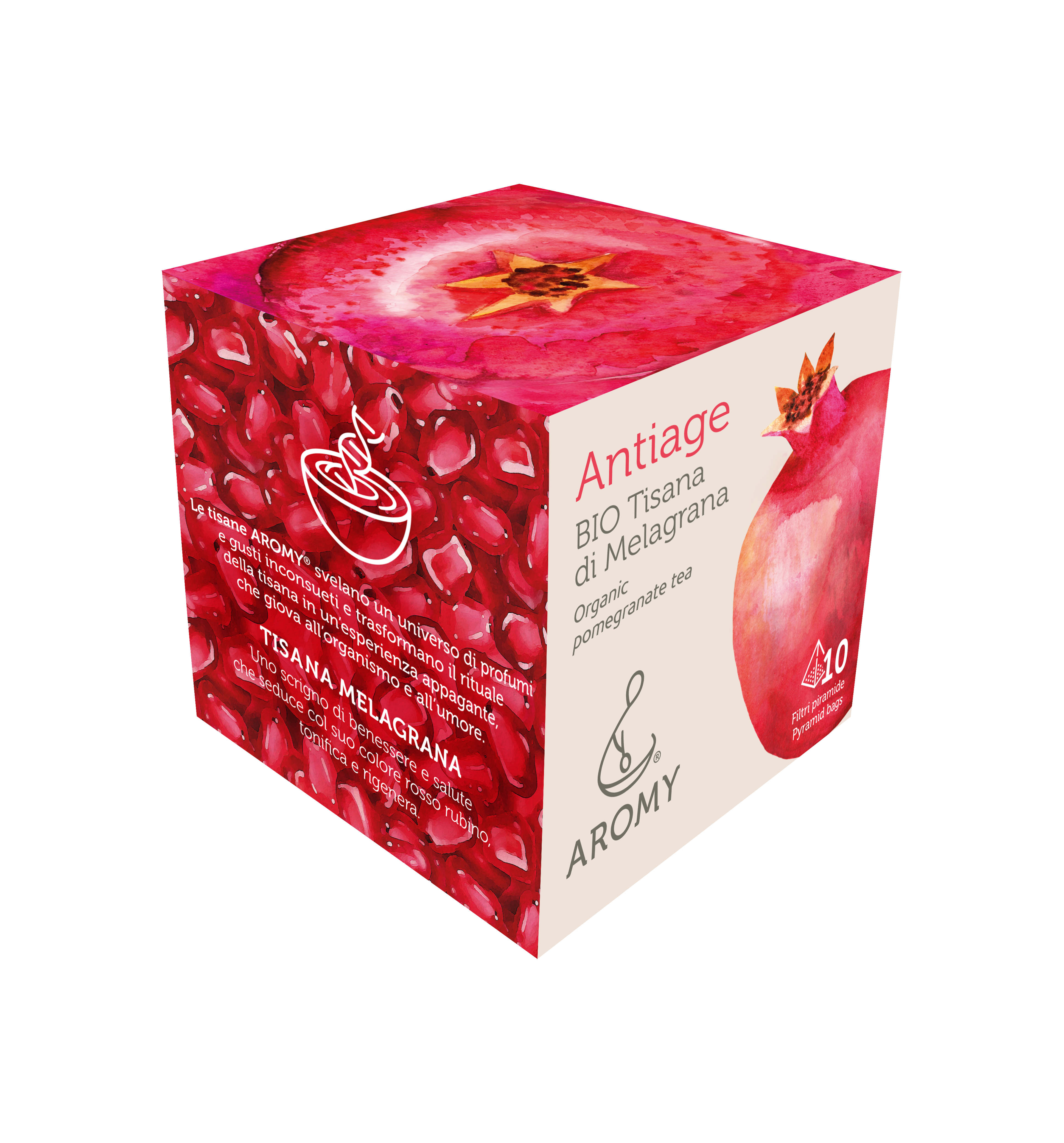 Aromy – Chá de saúde/Detox por atacado – Chá Herbal BIO Antienvelhecimento com Romã1