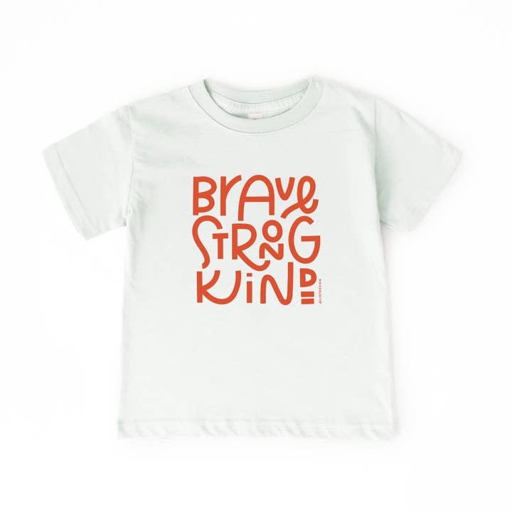 Mutiges, starkes, freundliches Kinder-T-Shirt für den Großhandel von LIEFdesign