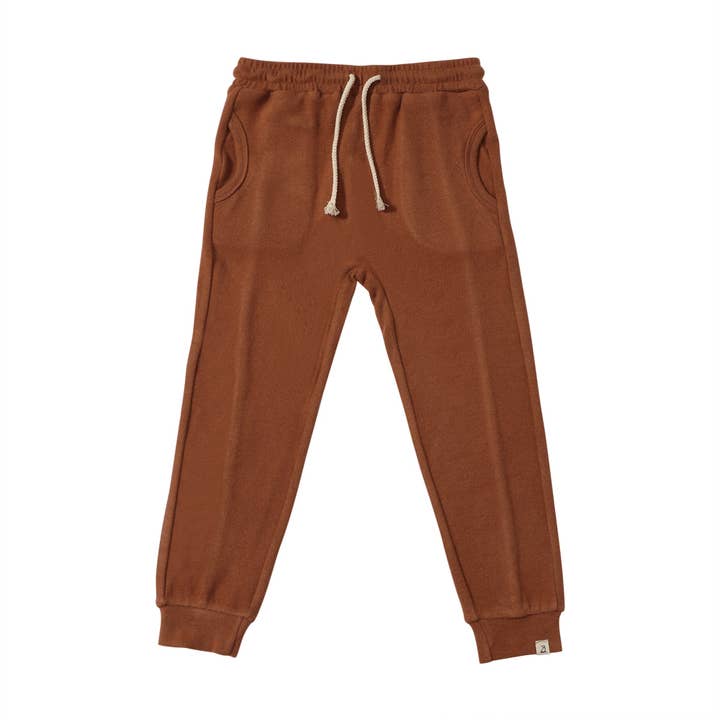 COMFY Brown Joggers for wholesale by Me & Henry