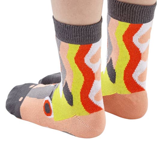 WALKYTALKIES - Wholesale Speelgoedset - Kinderen - Medieval Time thema pakket met 48 paar WALKYTALKIES sokken en gratis kartonnen toonbankdisplay15