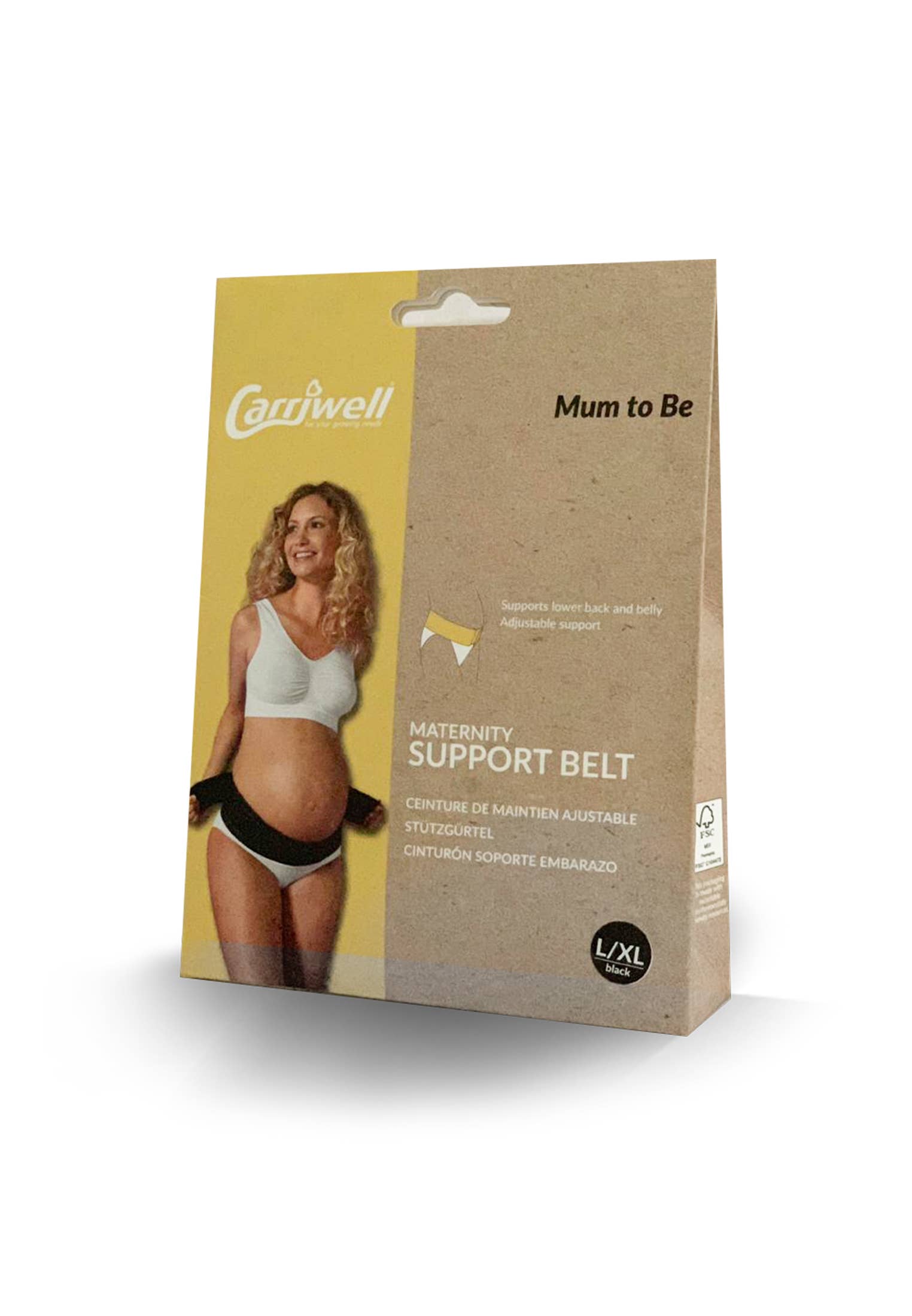 Carriwell - Wholesale Belly Band - Maternity - Maternity Support Belt (Black)12