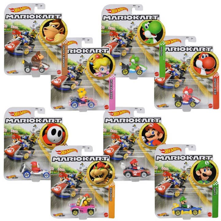 Deluxe Import Trading - Wholesale Toy car/truck – Child - Mattel RD Hot Wheels Mario Kart Replica Diecast