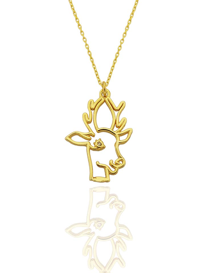 Collar ciervo para venta al por mayor de Minval Jewelry