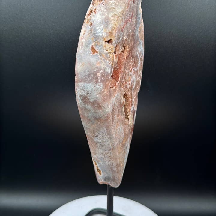 The 7 Directions - Wholesale Spiritual Stone/Crystal - Pink amethyst free form from Brazil w/ info card H2115