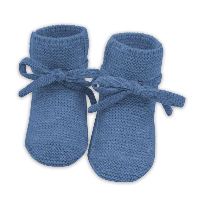 Scarpine "Toni" in blu per la vendita all'ingrosso da parte di LILLE TONI