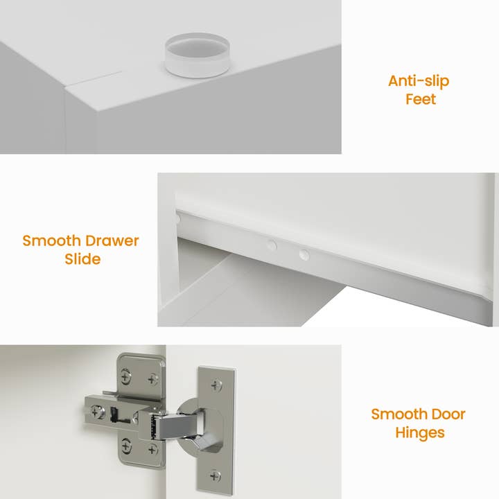 Heynemo - Wholesale Kitchen Storage/Organizer - Kitchen Island with Storage, Extendable & Rotatable Kitchen 3