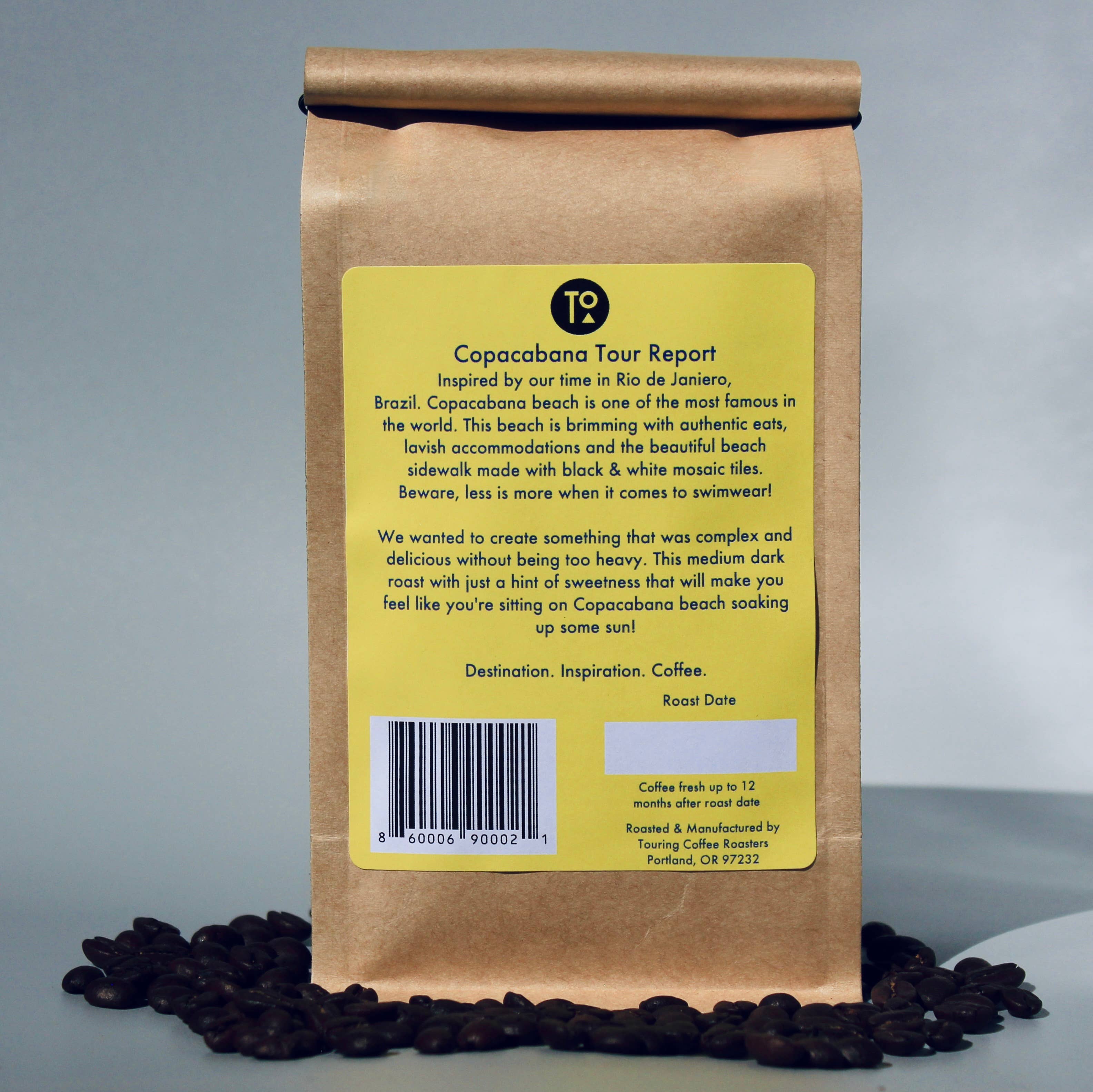 Touring Coffee Roasters – Engroshandel Kaffebønner – Copacabana | Brasilien | Medium mørk stege1
