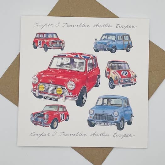 Biglietto di Auguri Classico Mini di Richard Partis per la vendita all'ingrosso da parte di Hooli Mooli