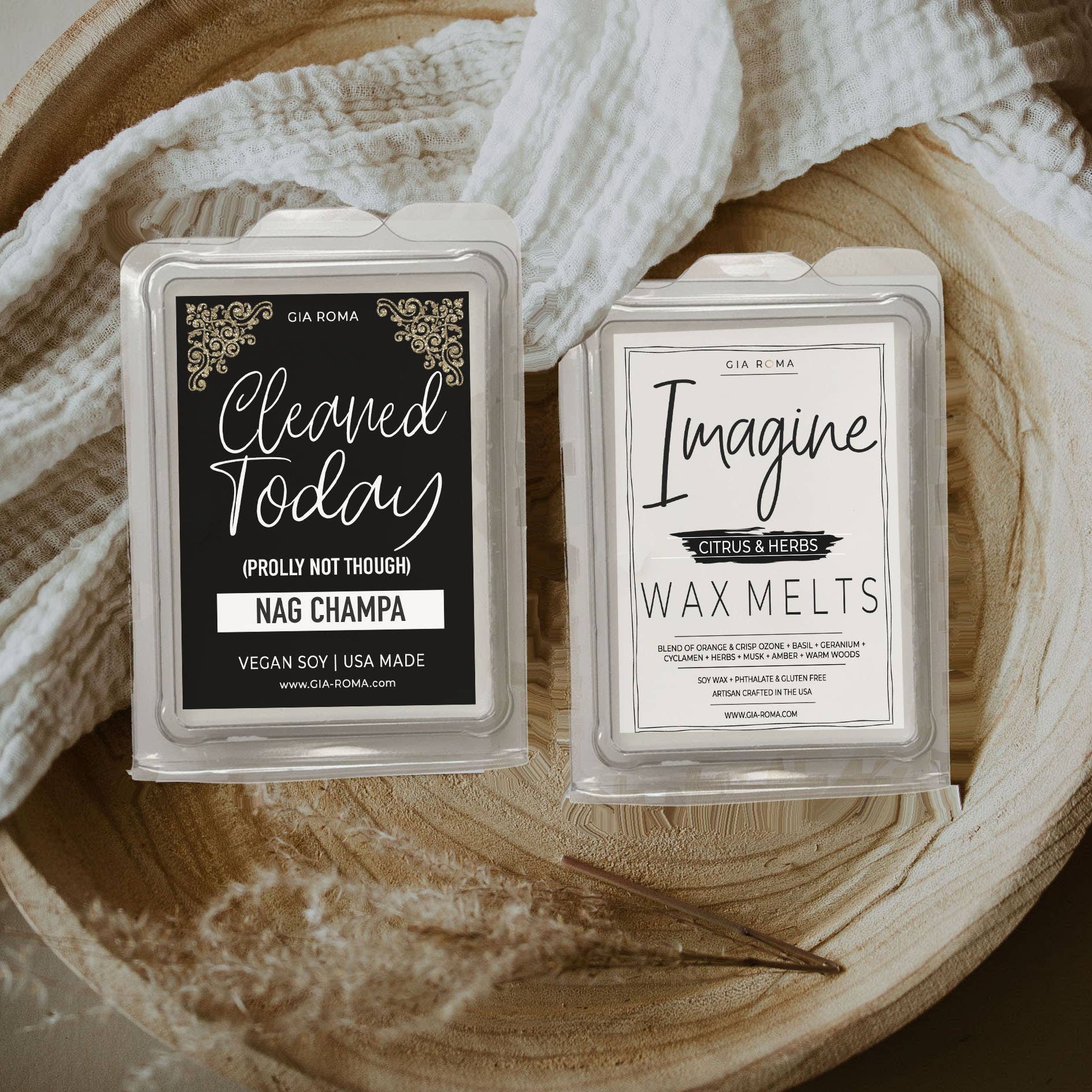 Gia Roma - Vente Fondants - Cadeaux pour la fête des mères, bon marché et amusants, uniques, à base de cire de soja, parfumés109