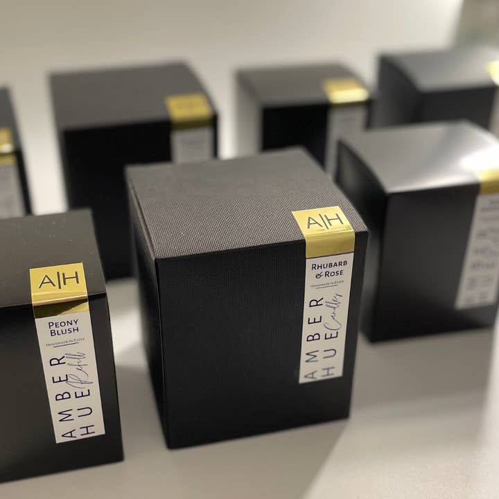 Amber Hue Candles - Wholesale Jar/Filled Candle - Sample 30cl - Deluxe & Christmas Candle Collection6