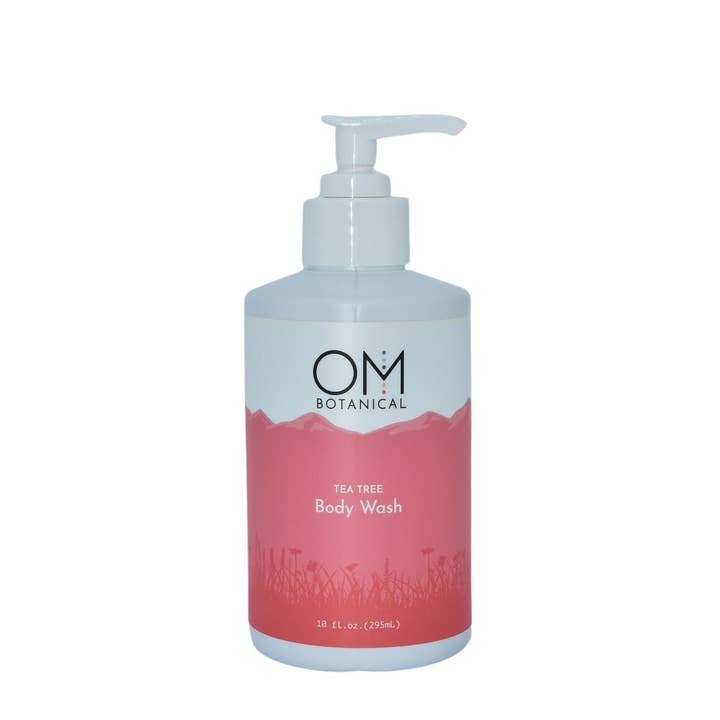 Tea Tree Body Wash for wholesale by OM Botanical Plant-based Skin Care