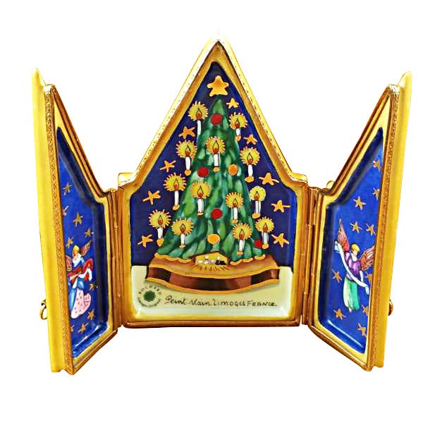 Sapin de Noël en triptyque pour la vente par Rochard