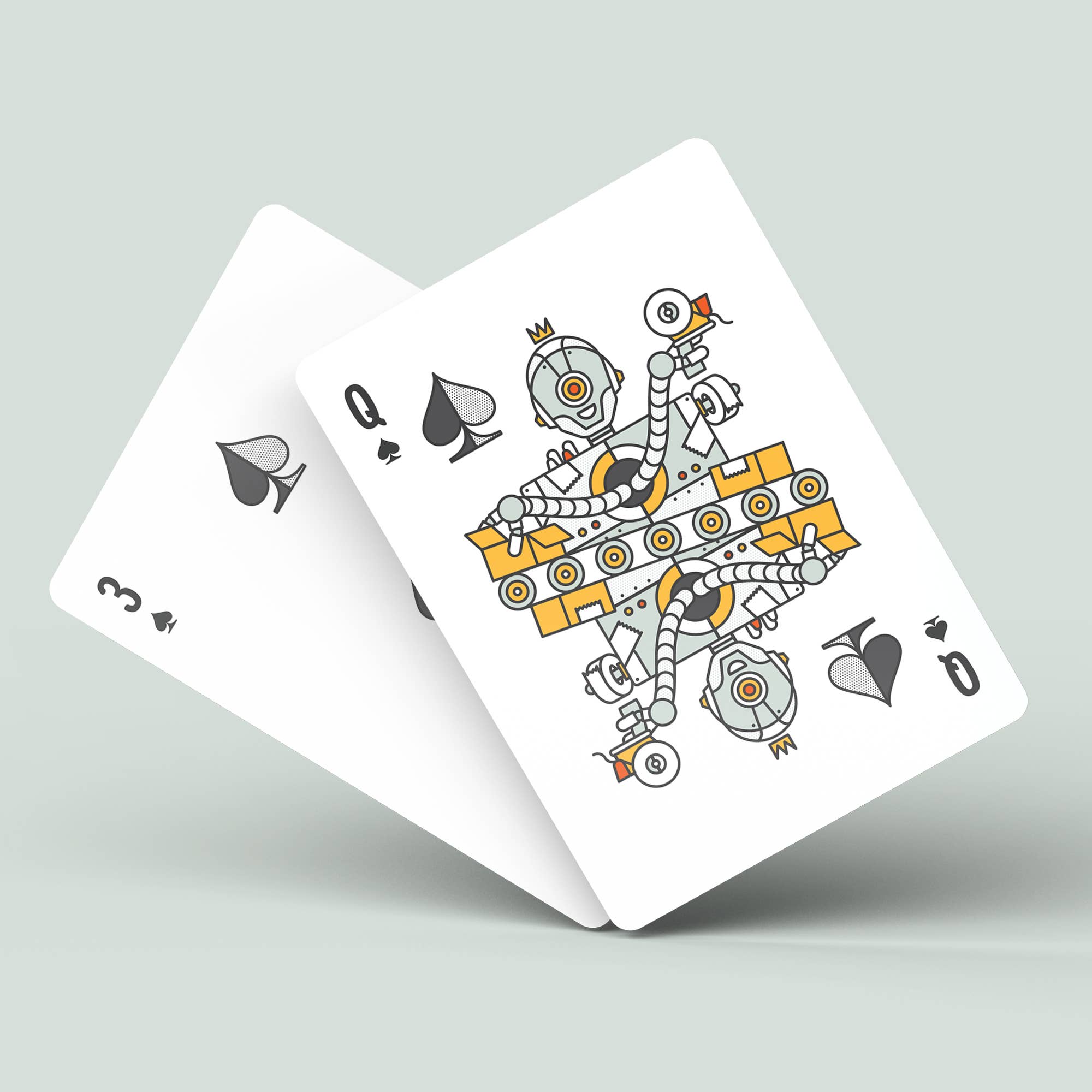 Stellar Factory - Wholesale Playing Cards - Deck of Robots Playing Card Deck1