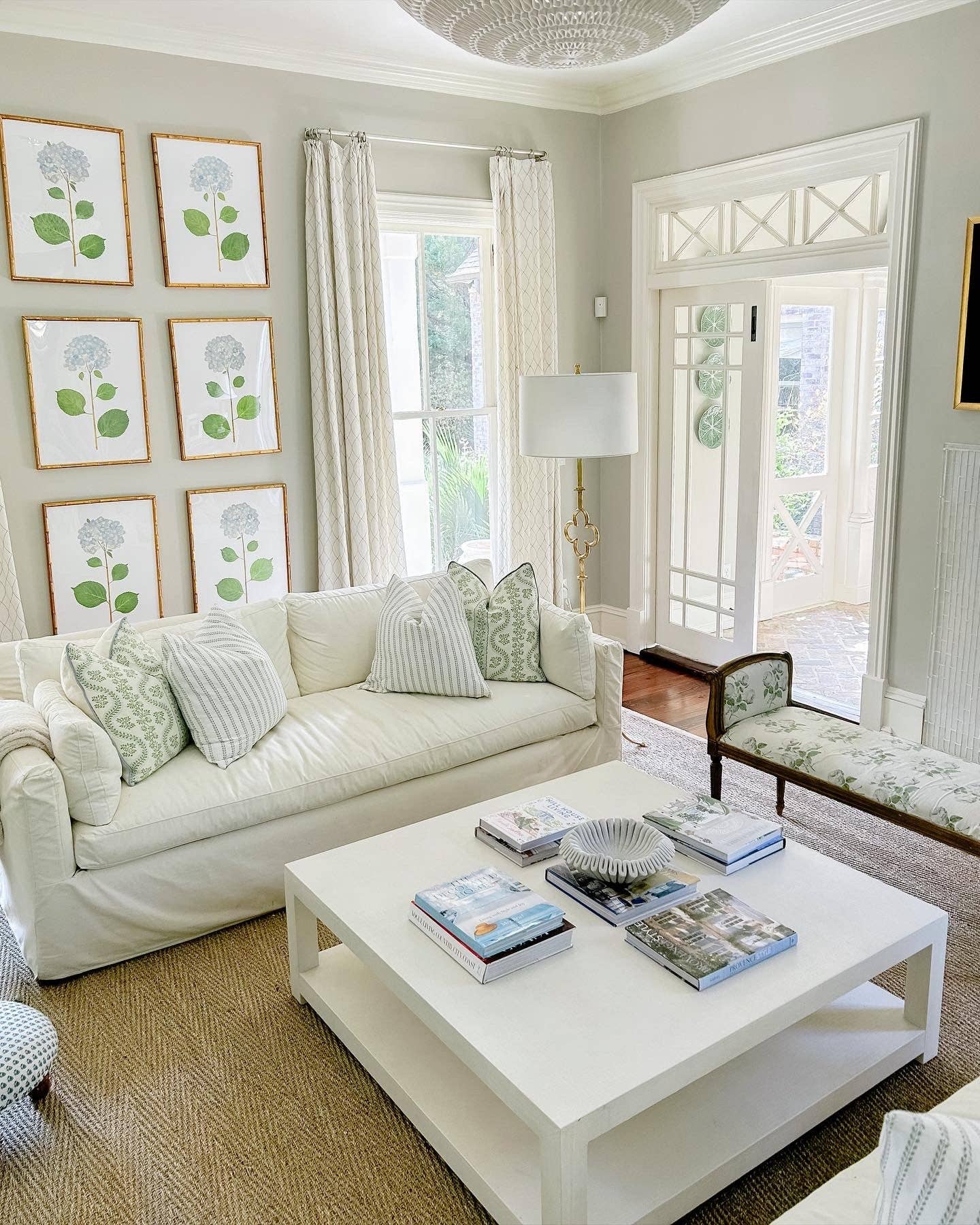 MK Decker Designs - Wholesale Gallery Wall Set - "Blue Hydrangea"7