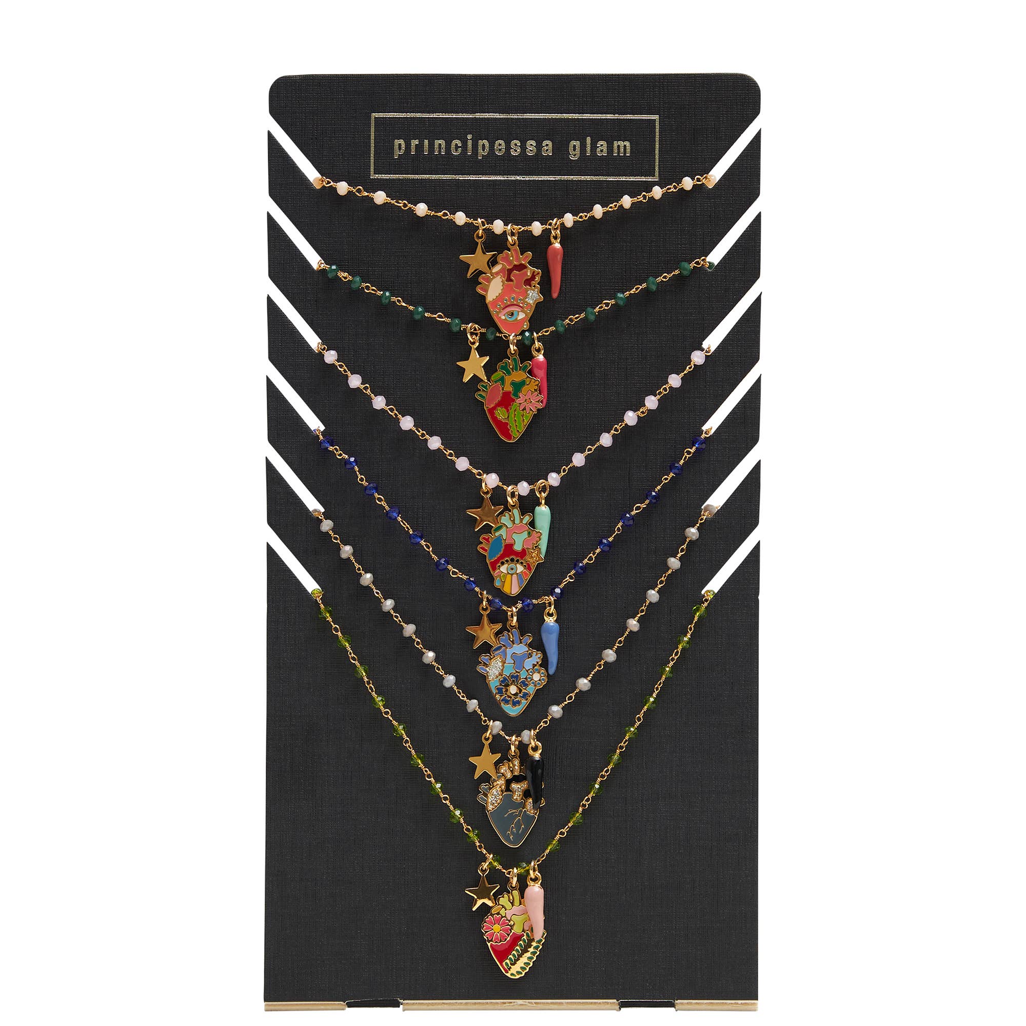 Principessa Glam – wholesale Hänge-/berlockhalsband – Remedios Corazon halsband6