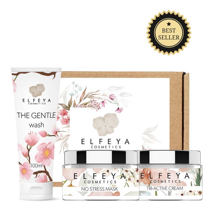 Den skonsamma premium hudritualen i 3 steg för wholesale av Elfeya Cosmetics