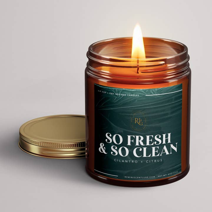 So Fresh & So Clean for wholesale by Reminiscent Luxe Candles