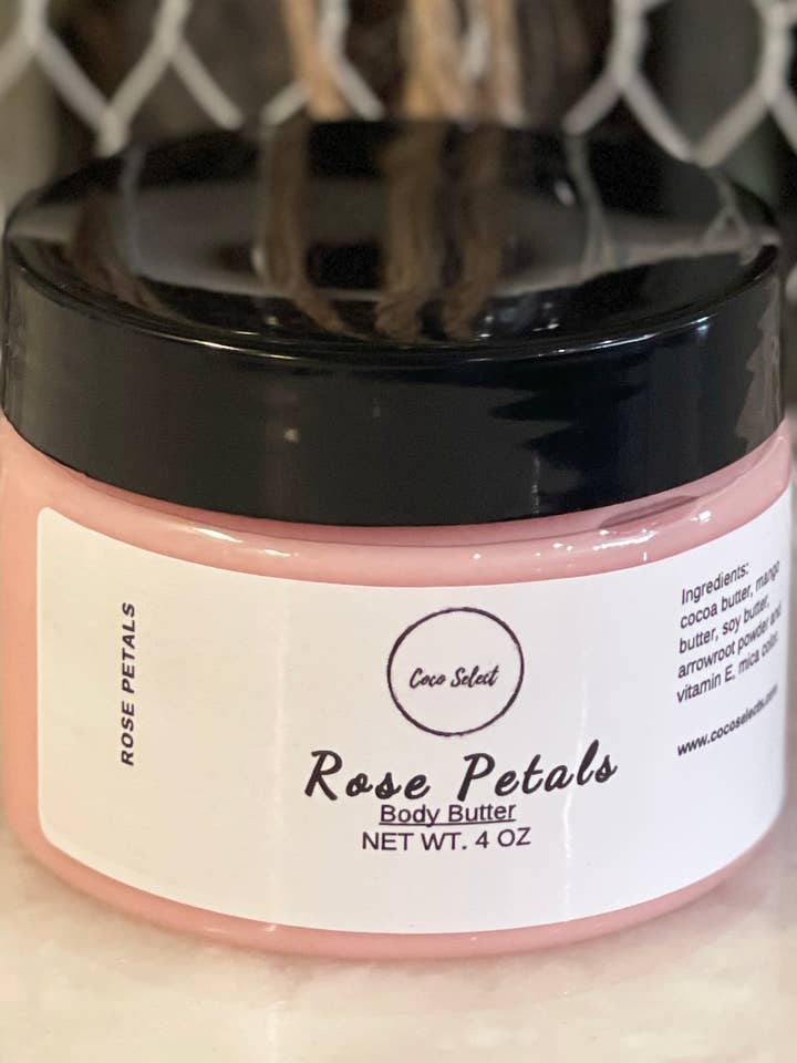 Rose Petals Body Butter for wholesale by Coco Select