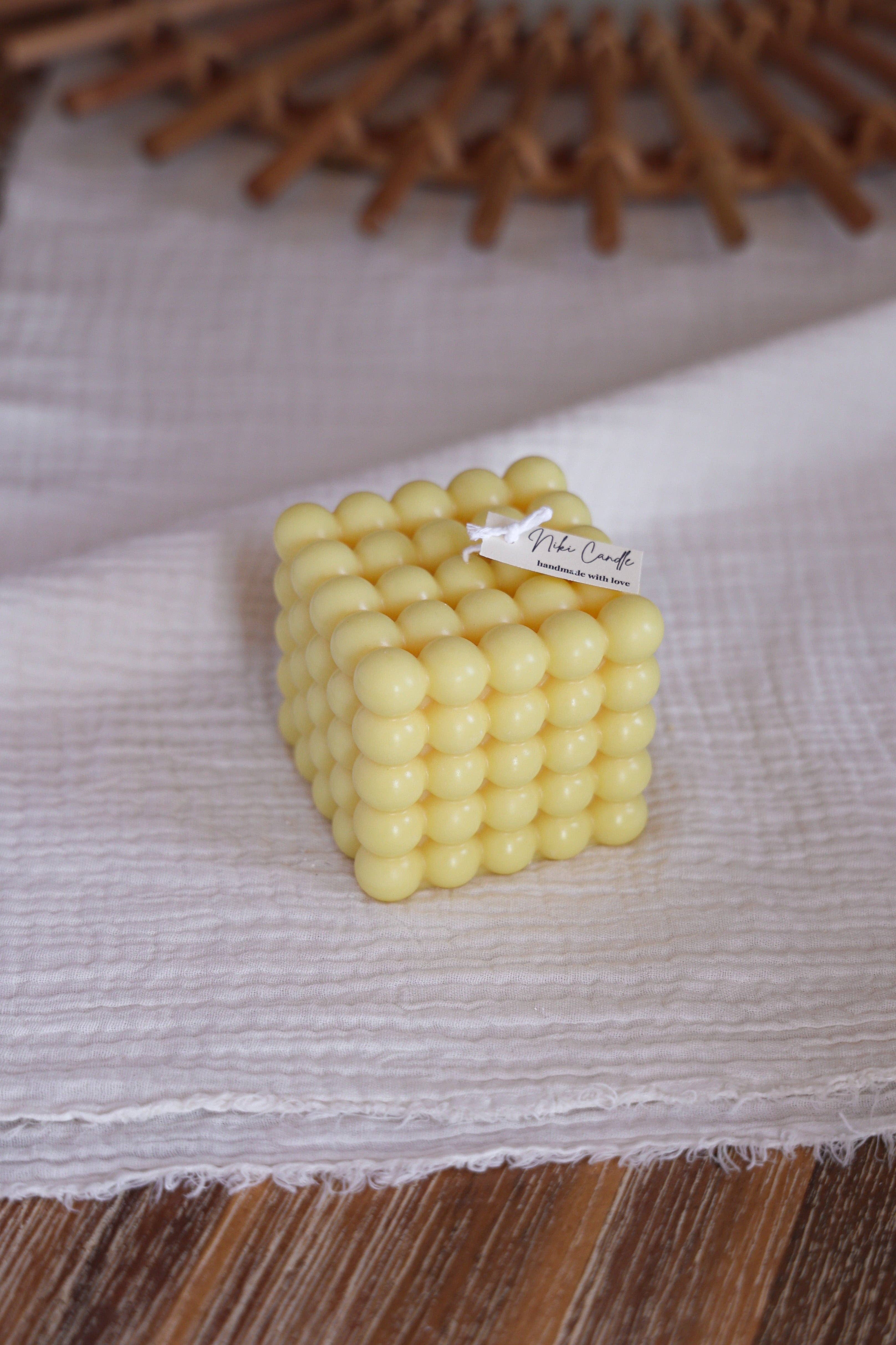 Niki Candle - Wholesale Novelty Candle - Bubble Cube XL candle - handmade8
