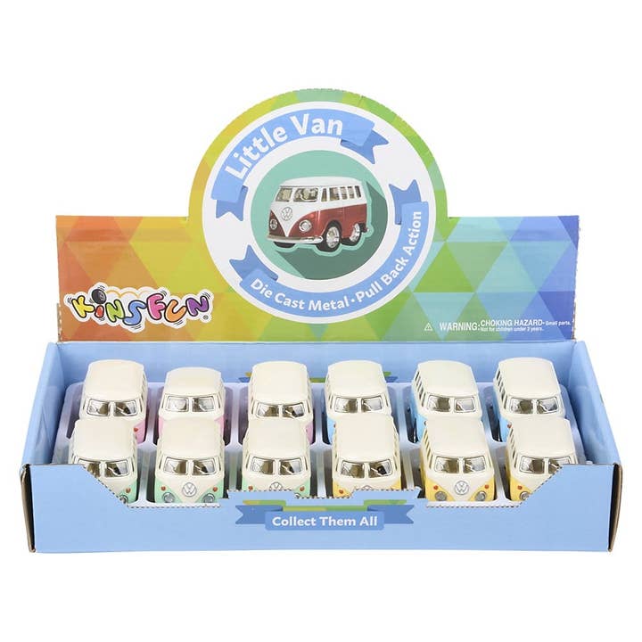La Luna Bella - Toys - Wholesale Toy Car/Truck - Kids - 2" DIE-CAST VOLKSWAGEN MINI BUS LLB Car Toys