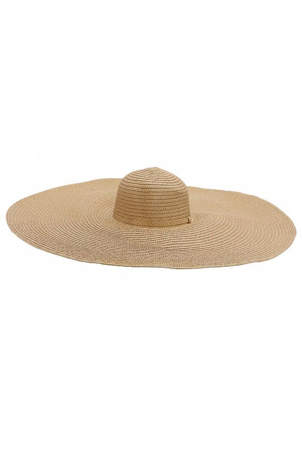Cap Zone - Wholesale Straw Hat - Women's - Extra Wide Brim Toyo Straw Sun Hat6