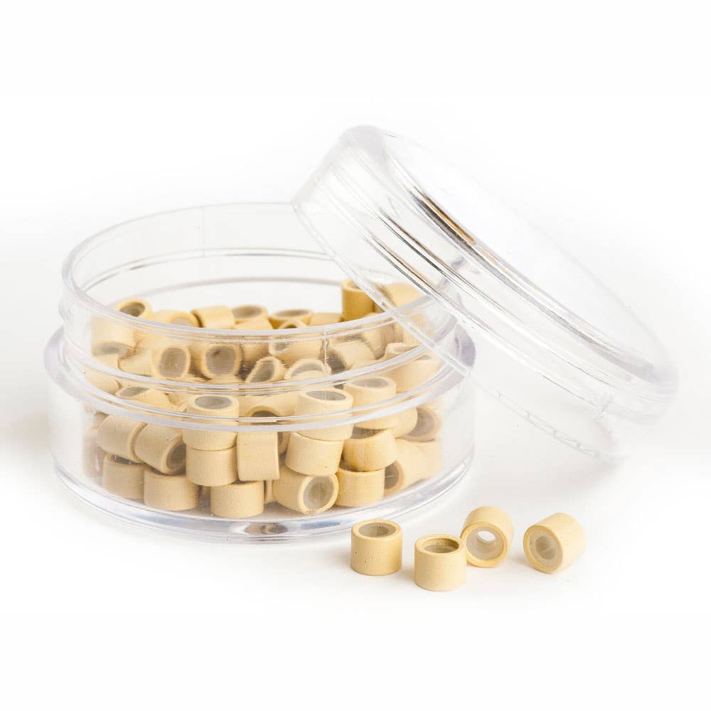 YOSVIC ESPAÑA S.L. – Engroshandel Hårforlængelse – SENS 100 silicium-belagte metalrør til hårextensions0