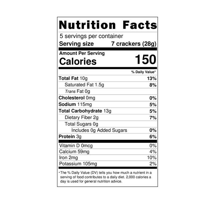 Top Seedz - Wholesale Crackers - Cumin Crackers - 5oz - 12 Per Case2