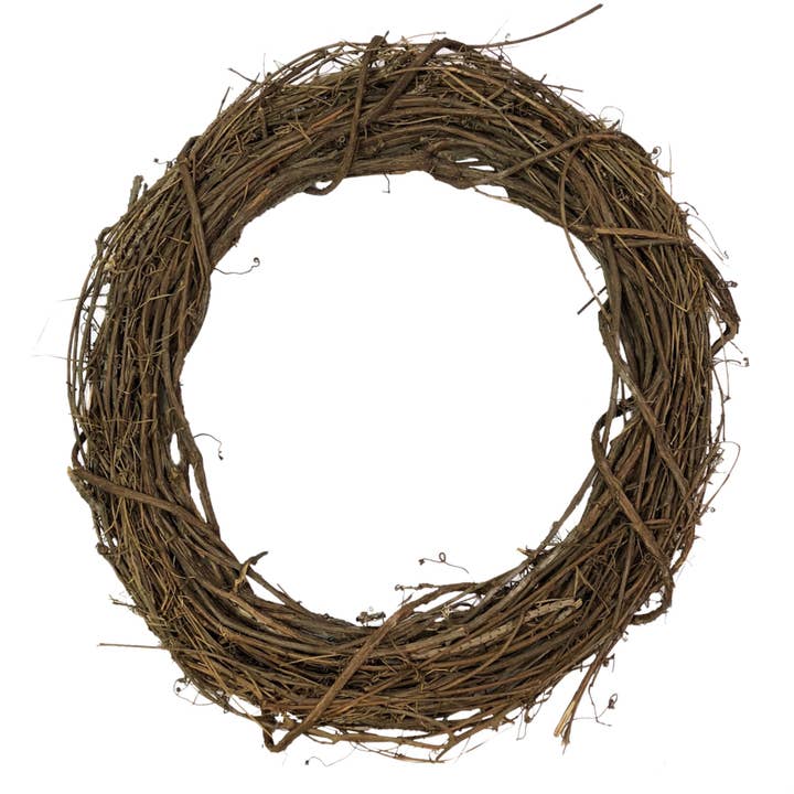 David Christopher's Collection - Wholesale Wreath - 18" Grapevine Wreath